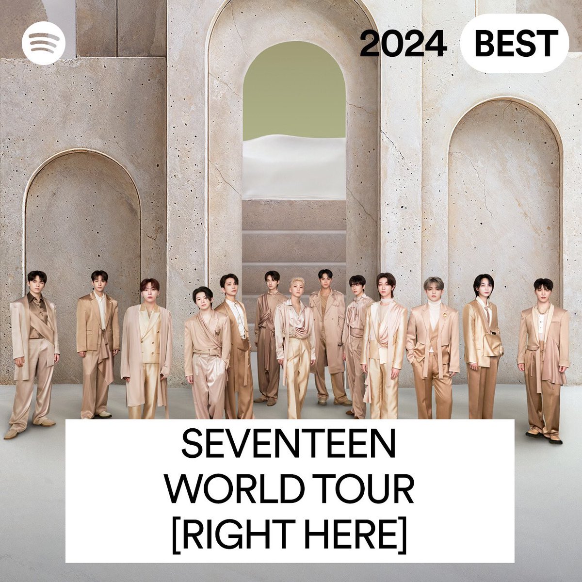 SEVENTEEN [RIGHT HERE] WORLD TOUR를 기다리는 캐럿!
스포티파이에서 플레이리스트로 미리 만나보세요!
💚spotify.link/SEVENTEENRight…

<a href="/pledis_17/">세븐틴(SEVENTEEN)</a> 
#스포티파이 #세븐틴 #Spotify #SEVENTEEN 
#SVT_RIGHT_HERE_WORLDTOUR
#SVT_RIGHT_HERE_IN_GOYANG