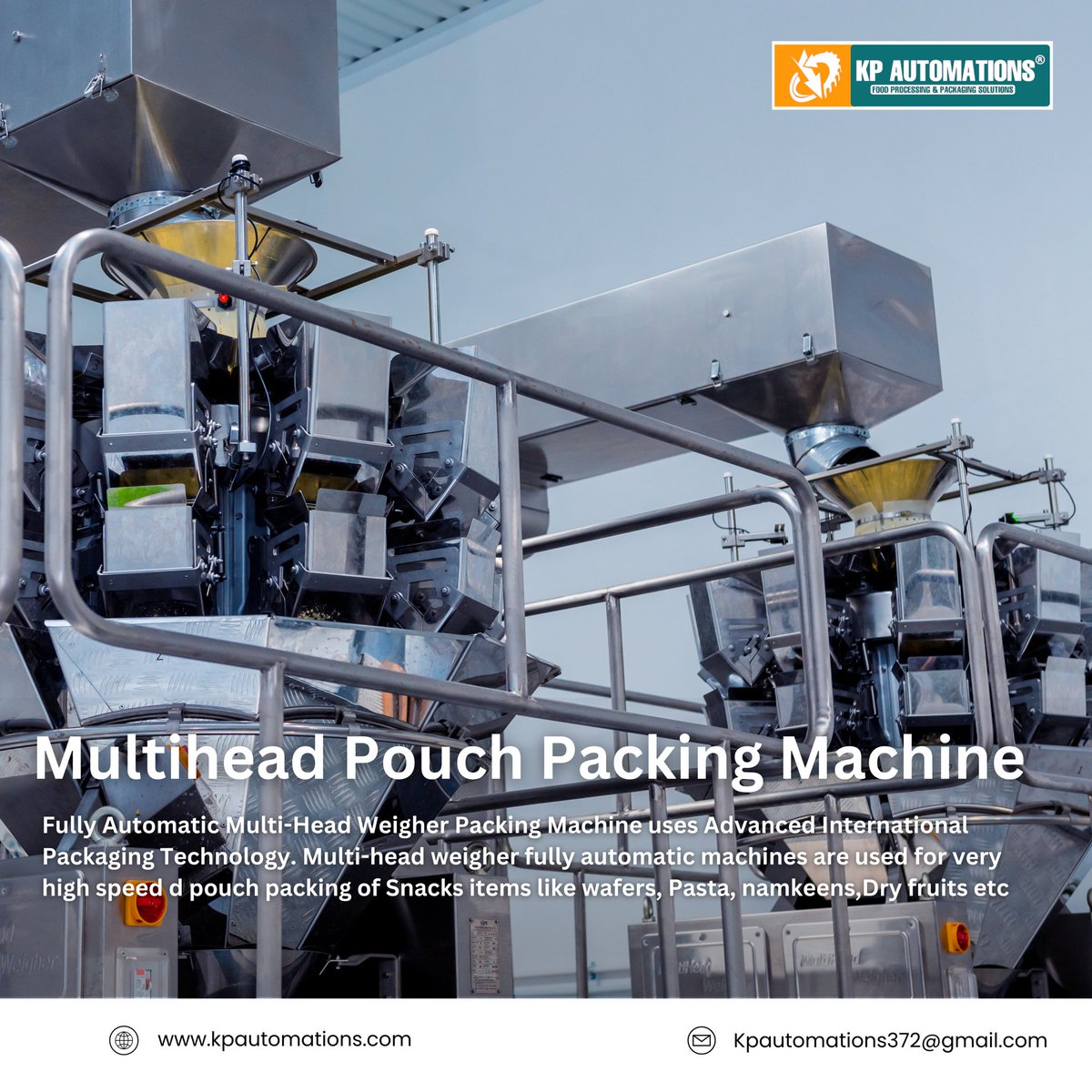 kpautomationltd's tweet image. Multihead Pouch Packing Machine | Fully Automatic Multi-Head Weigher Packing Machine uses Advanced International Packaging Technology. etc
.
.
.
#pouchpackingmachine #pastapackingmachine #pastapacking #packingmachine #pouchpackaging  #packagaingmachine #multiheadpackingmachine