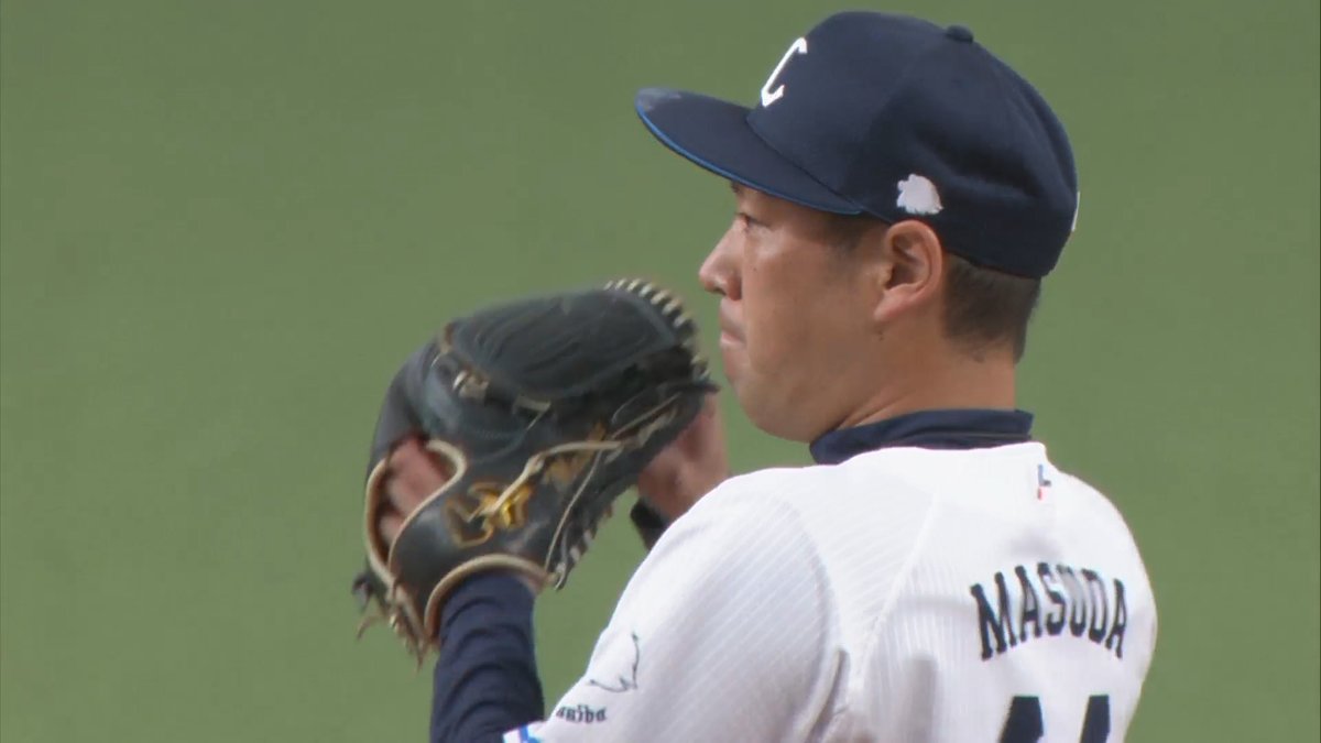 増田選手 お疲れ様でした！ 負けない気持ちがあるから 増田達至の力に