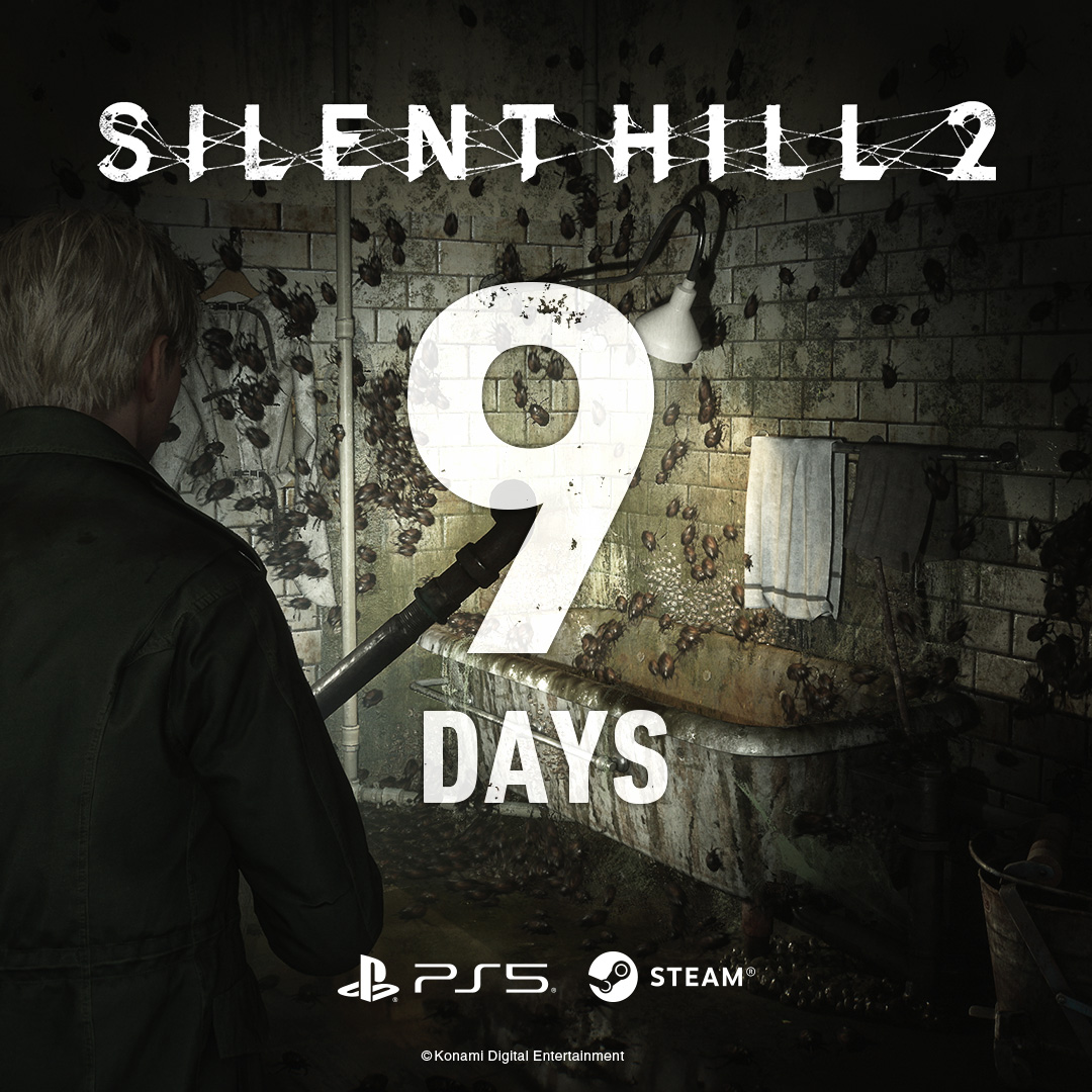 『SILENT HILL 2』
10月8日発売 予約受付中

発売まであと9日

PS Store
store.playstation.com/ja-jp/product/…
Steam
store.steampowered.com/app/2124490/SI…

#SILENTHILL