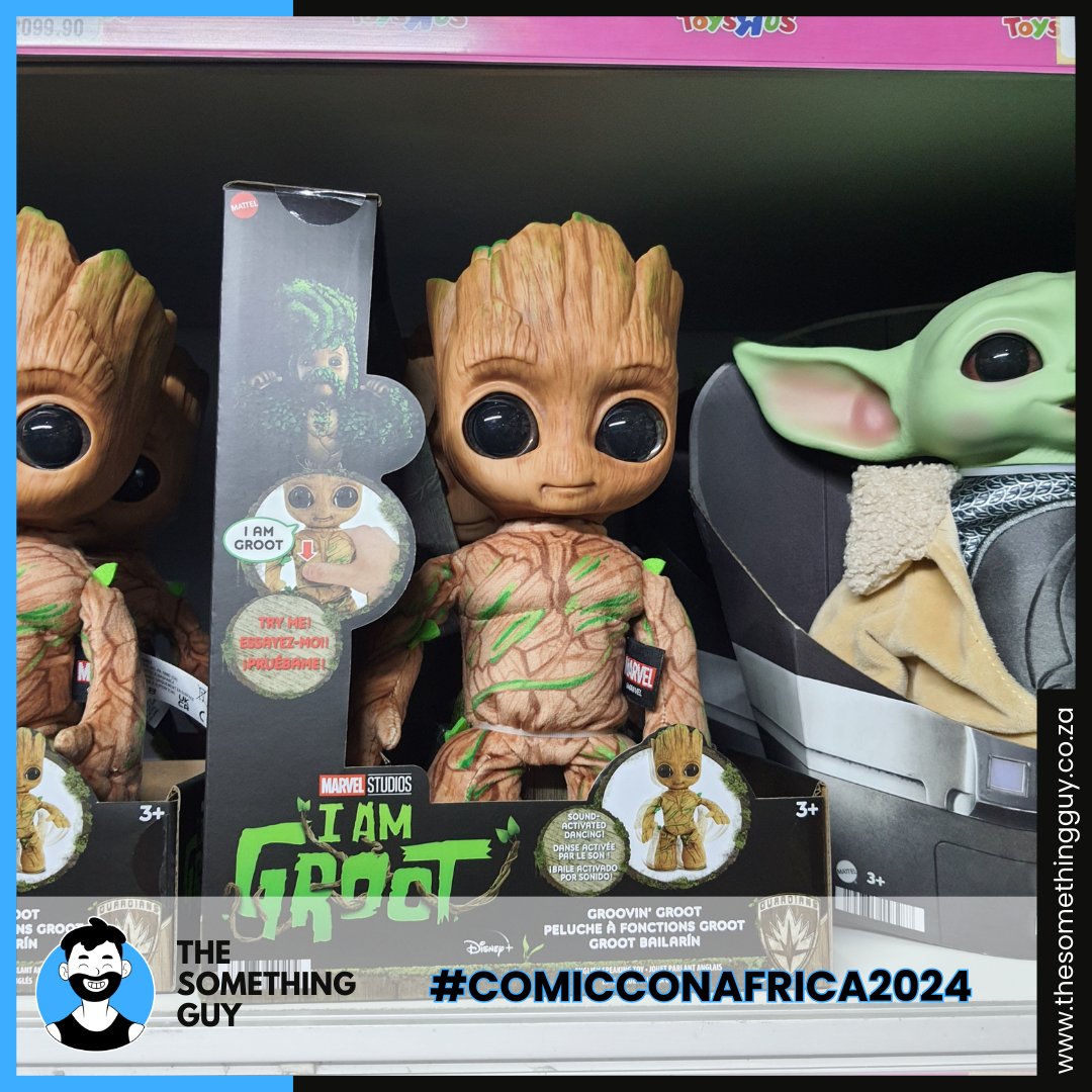 thesomethingguy's tweet photo. BABY GROOT at @ComicConAfrica #KidsCon #CCA2024 #TheSomethingGuy https://t.co/fTdPtNbf9F