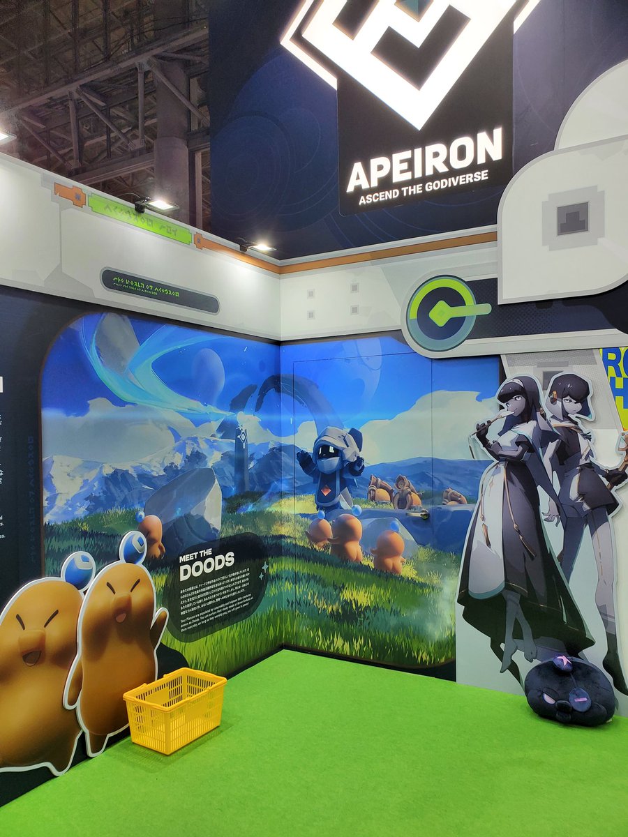 satosukeinoue's tweet photo. #アペイロン #Apeiron #TGS2024 #東京ゲームショウ @ApeironNFT https://t.co/lf1Yt0qOHm