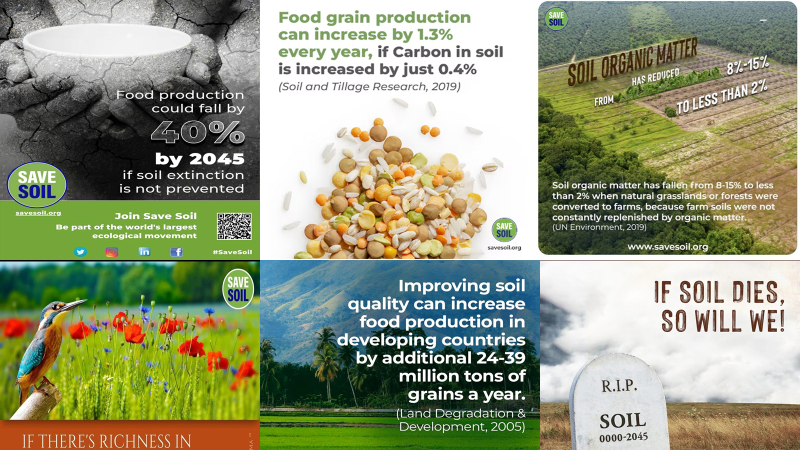 bdas2208's tweet photo. In 20 years 40% less food is expected to be produced for 9.3 billion people. Soil is the foundation and Soil health needs to be improved by organic content to a minimum of 3-6%. 
#cpsavesoil #SaveSoil
#PolicyForSoil https://t.co/dTTvX0MfDc https://t.co/WmkxMHaQwo