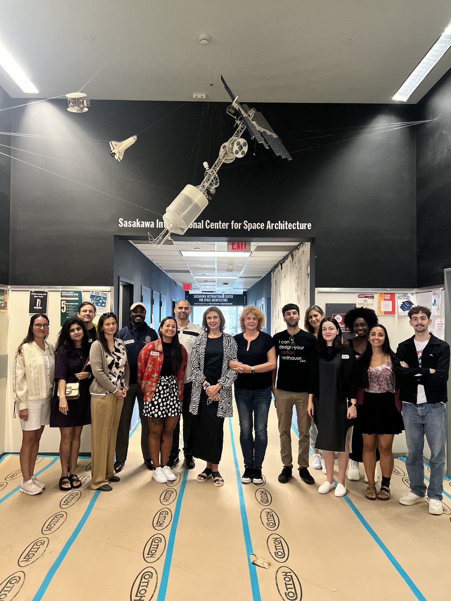 emergingfields's tweet photo. Olga Bannova gave us a tour of the SICSA facilities, showcasing an incredible range of beautiful physical models that left us in awe! 🤩 Special thanks to CorradoTesti and Paolo Mangili for joining in the discussions. @tuwien_ace #spacearchitecture https://t.co/5AXvmUGXkB