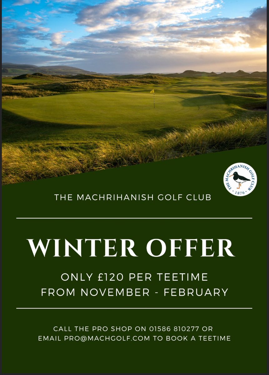 The Machrihanish Golf Club Professional Shop tweet media