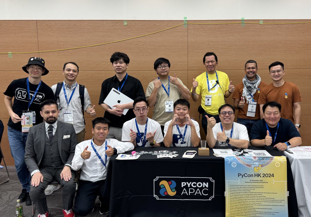 Gather up! <a href="/pyconapac/">PyCon Asia @pyconasia@mtd.pythonasia.org</a> at #pyconjp2024