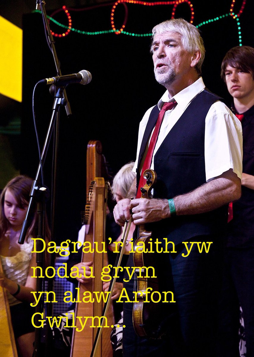 Hanner cant ac un o flynyddoedd ers iddo ganu geiriau Gerallt ar lwyfan Tafodau Tân yn Eisteddfod Dyffryn Clwyd, gallwn gadarnhau y bydd Arfon Gwilym yn eu canu eto yng Ngŵyl Gerallt-Clwb Golff y Bala, Tachwedd 2ail. Mynnwch docyn trwy Awen Meirion neu Eventbrite-£20 am y dydd!