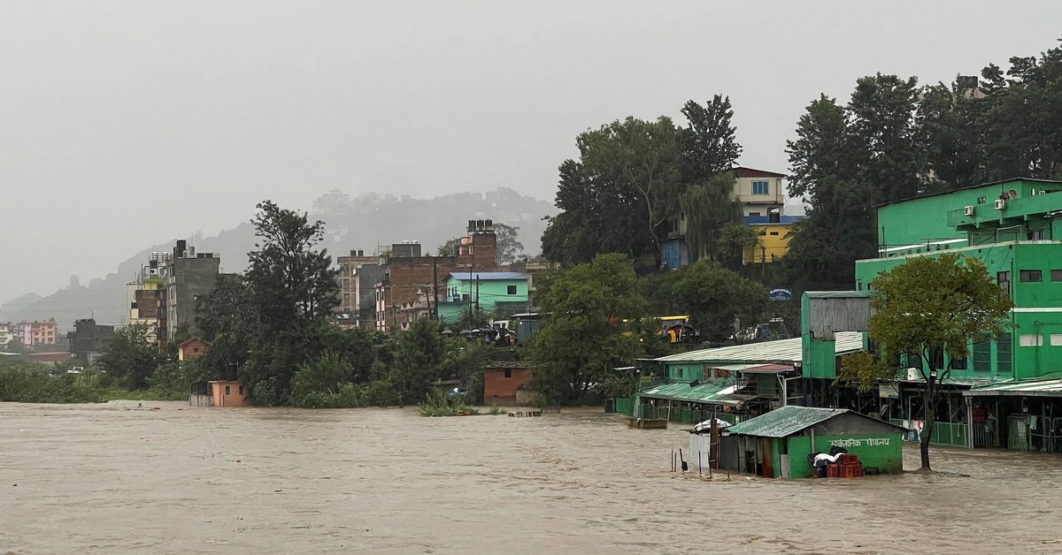 Nepal rains bring floods, landslides that kill 10, with seven missing reut.rs/3TMNRAp