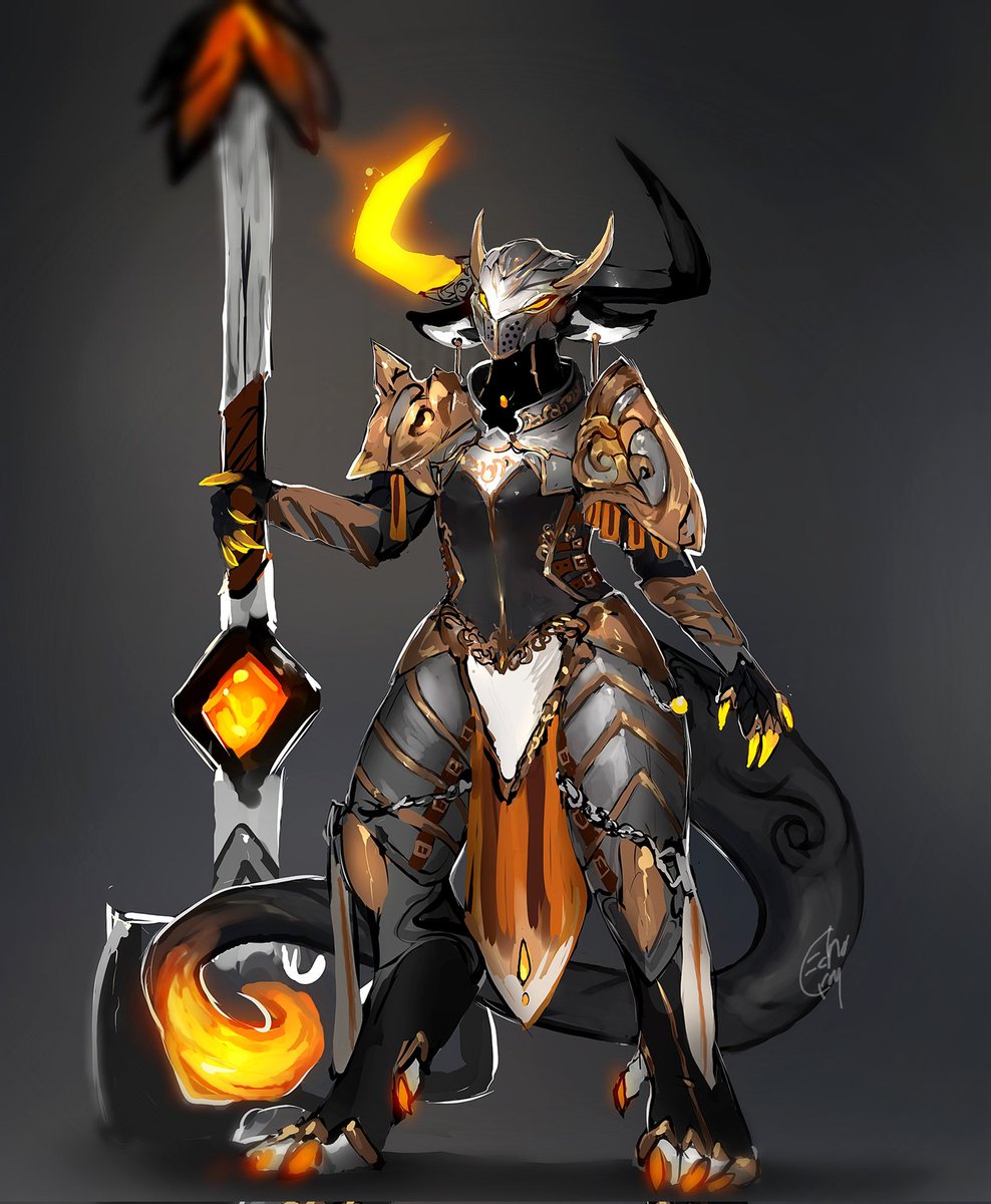 echo_fey's tweet photo. armoring up my blacksmith^^ ~⚒️ wip~ https://t.co/1oUYvJdblR