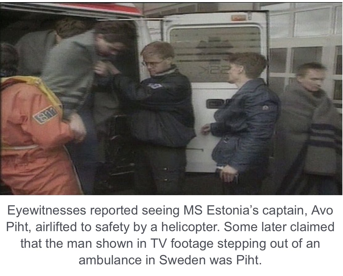30 лет назад, 28.09.1994 года, затонула Эстония (паром MS Estonia), унеся жизни 852 человек. 
Хотя официальная версия указывает на поломку носового визора, катастрофа до сих пор окружена теориями заговора и обвинениями в сокрытии фактов.