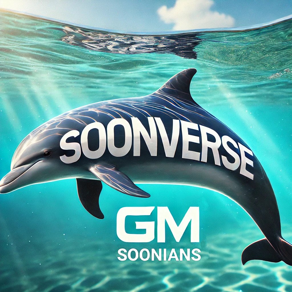 AlexBreazy's tweet photo. Gm #SOONIANS
• Hope Today Is Another Pumping Day For $SOON 🐬🚀
• $SOON Will Lead The GameFi + AI Narrative In This Bull Season!🎯💯
#SoonVerse #SOON #AIGG #GameFi #MasterPop #PopHeroes #AI https://t.co/6nRTwZbuiP