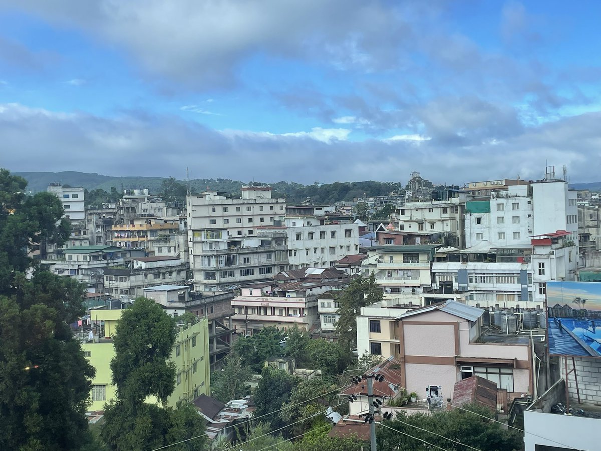 Deepsri11's tweet photo. In Shillong for the first time to attend a workshop on Compressed Bio Gas #SATAT. Absolutely mesmerized by the enchanting beauty of Shillong. The cool breeze, lush greenery and serene landscapes make this place feel like a slice of heaven on earth. #MeghalayaMagic https://t.co/yumgkzsiaj