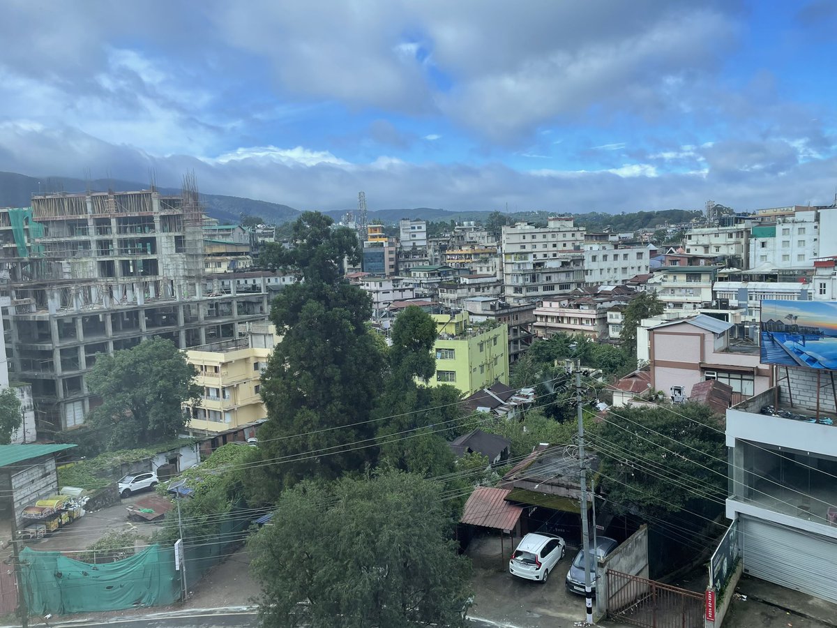 In Shillong for the first time to attend a workshop on Compressed Bio Gas #SATAT. Absolutely mesmerized by the enchanting beauty of Shillong. The cool breeze, lush greenery and serene landscapes make this place feel like a slice of heaven on earth. #MeghalayaMagic