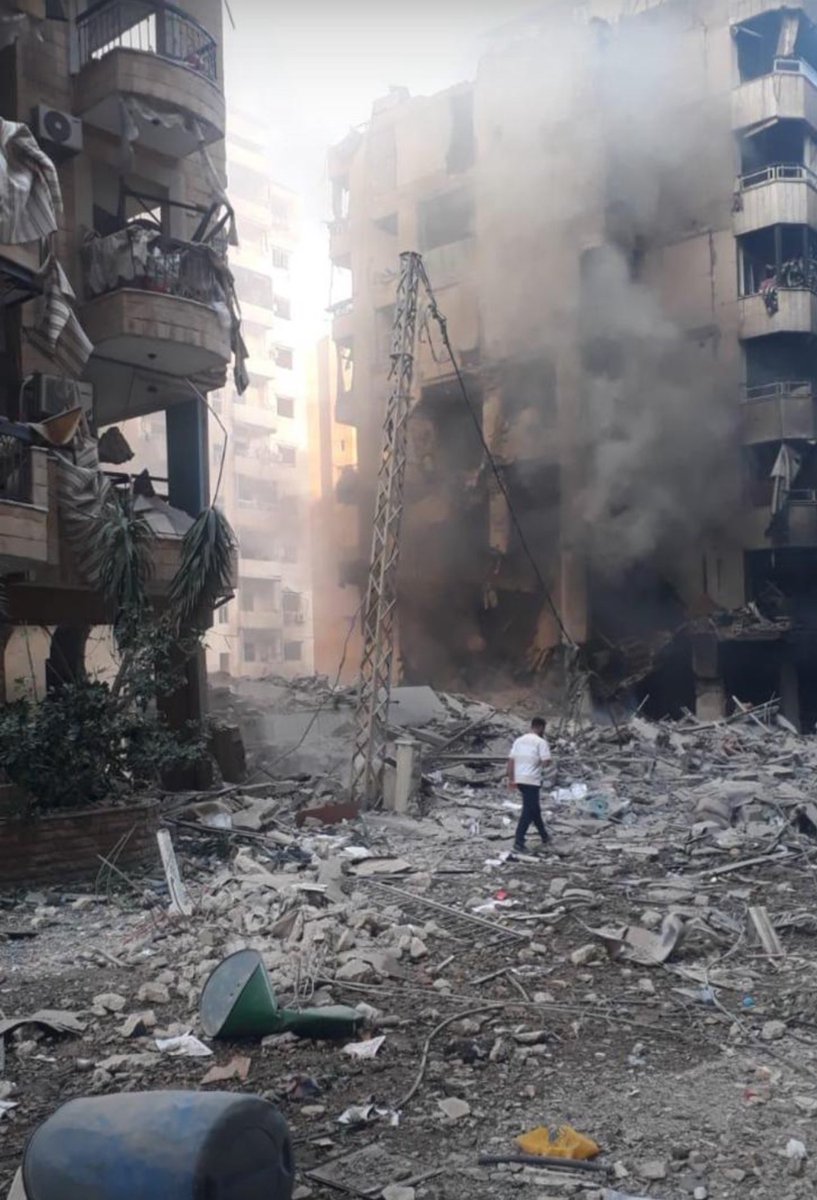 Beyrouth ce matin.

Scène d’apocalypse…