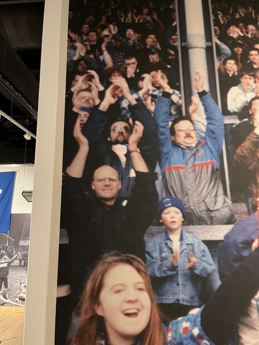 The legend that is Father Winder in the Backing the Blues exhibition <a href="/TullieCarlisle/">Tullie</a> <a href="/officialcufc/">Carlisle United</a> <a href="/CUFCTrust/">Carlisle United Supporters’ Trust</a>