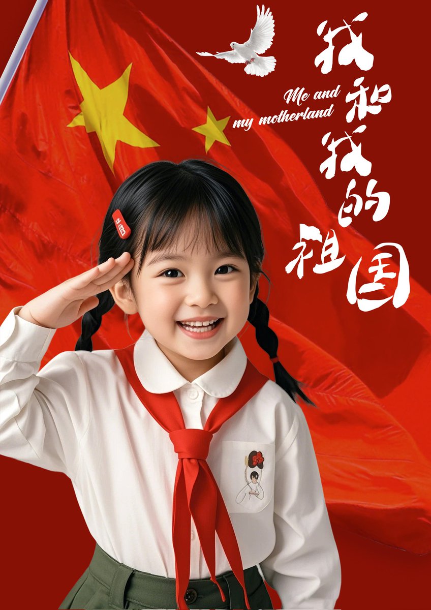 lavine90451045's tweet photo. 目光所至皆为华夏，五星闪耀皆为信仰，祝福伟大的祖国繁荣昌盛！
#国庆节快乐 #生日快乐 https://t.co/SGlZDpiyd7