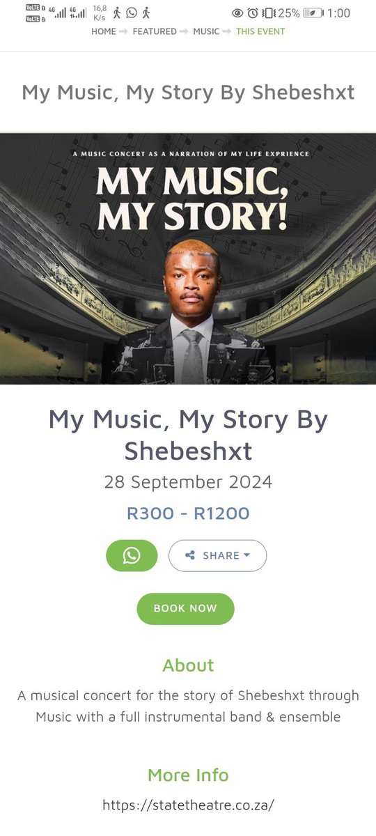 KholekaMeya's tweet image. Definitely attending this #Shebeshxt MyMusicStory 🥳🥳.

Tickets here: webtickets.co.za/event.aspx?ite…