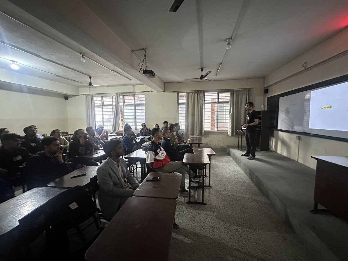 hardfire's tweet photo. Some glimpses from @weekend_web #barcampktm24 today.
It was an amazing event.
Rain did challenge us, for once the motivation was super low - but the turnout made all the difference.
Thankyou 🙏 to the whole team and all attendees. https://t.co/spxOu1nxML