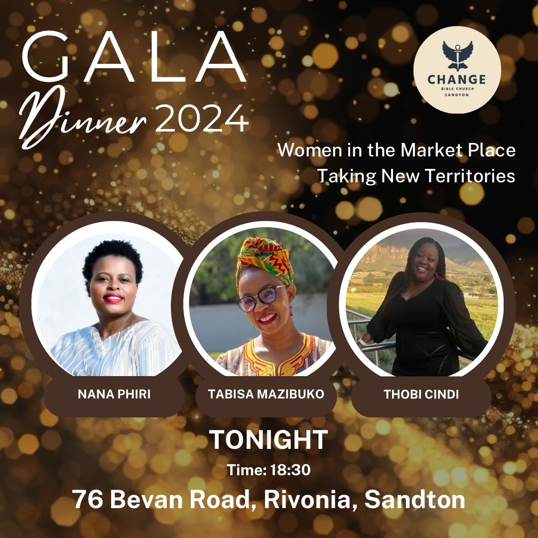 The day has finally arrived! 🙌🏽 In just a few hours we'll get to step into greatness with trailblazers in their respective market places. 
#CBCSandton
#GalaDinner
#MarketPlace