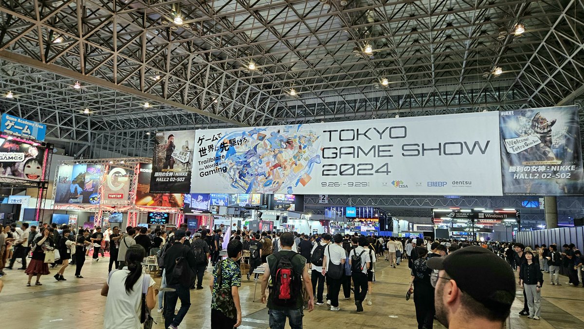 Manre13's tweet photo. Tokyo Game Show 2024! https://t.co/aSW9iwI7mn