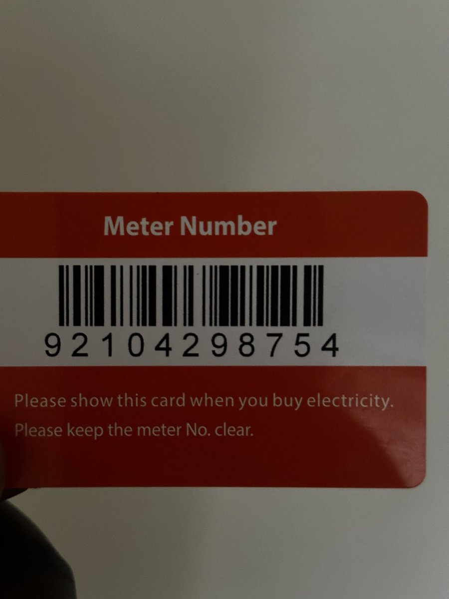 Joekhalende's tweet photo. @KenyaPower_Care Iam not getting the token to this meter number https://t.co/okYFjj9A8I