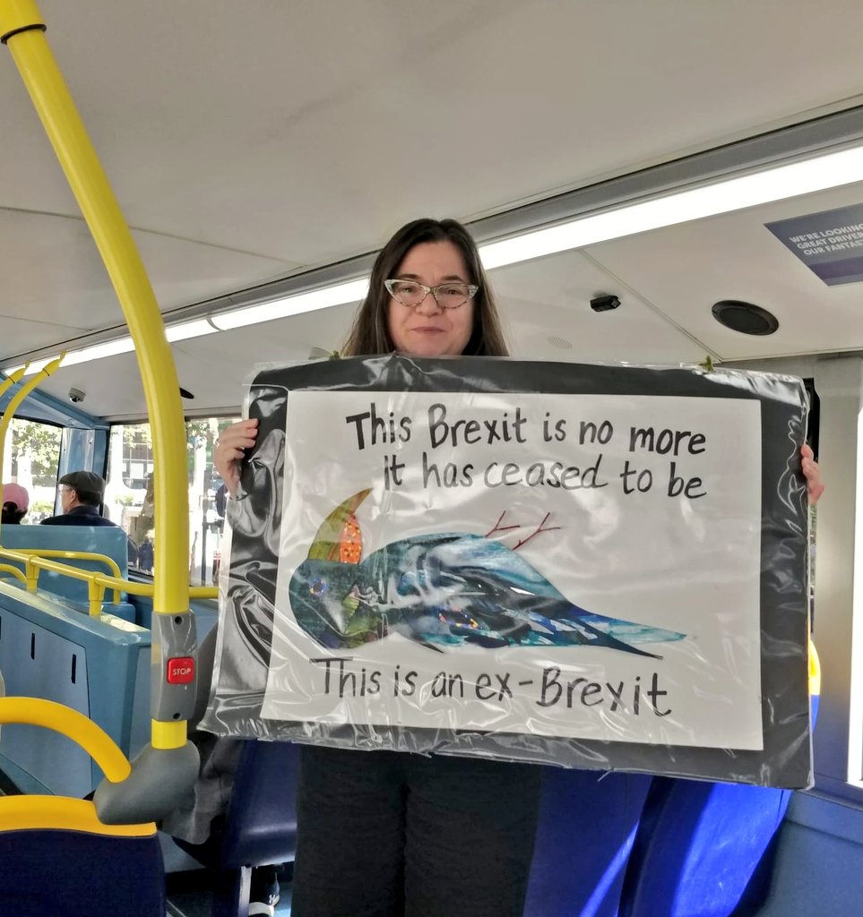 Some of supporters from <a href="/Edinburgh4EU/">Edinburgh4Europe</a> <a href="/EuropeFife/">Fife4Europe 🇪🇺 #FBPE #RejoinEU #FollowBackFriday</a> &amp; <a href="/GlasgowEurope/">Glasgow for Europe</a> in London for today's #RejoinMarch