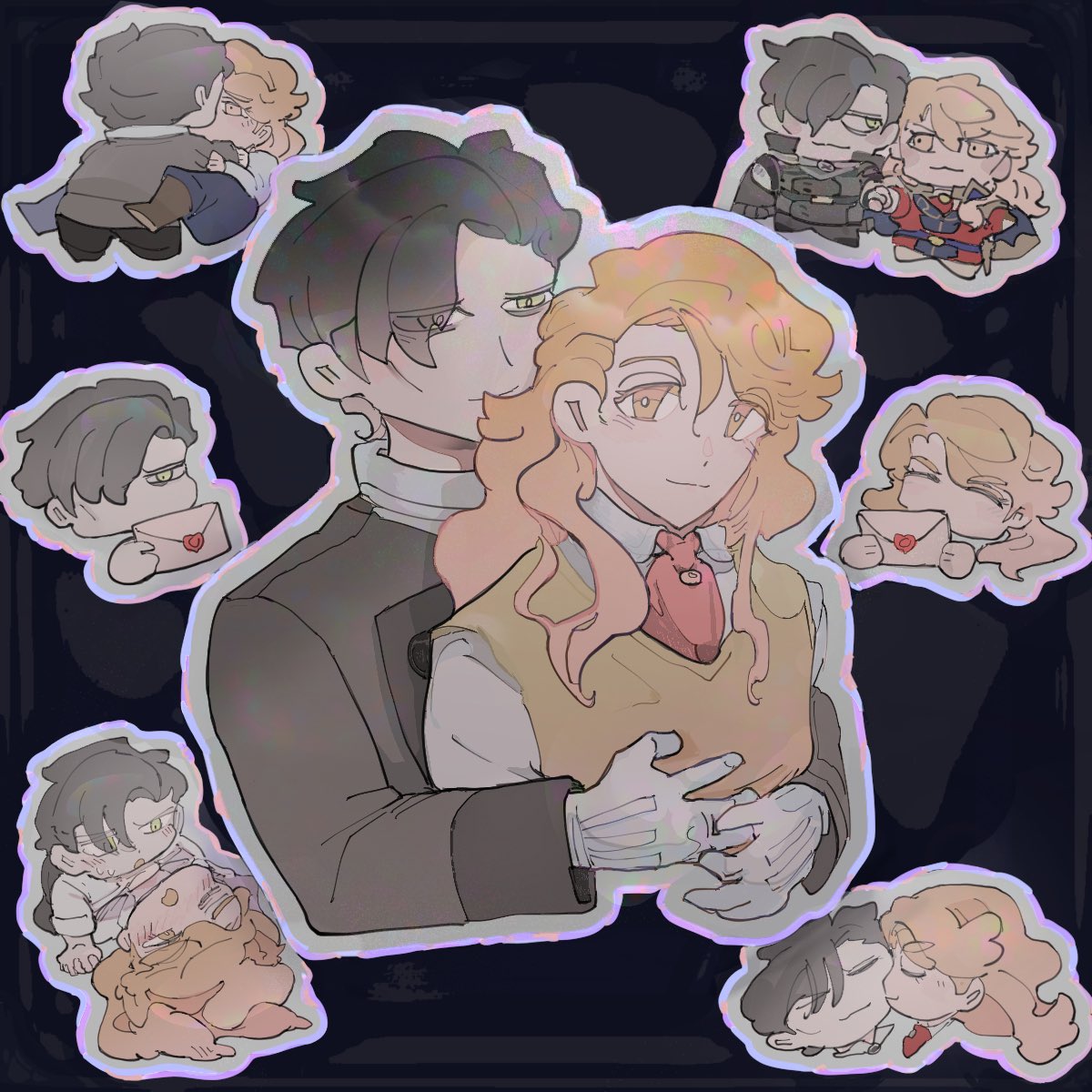 N_adaraka's tweet photo. ヒューフェル🖤🧡 https://t.co/qqYw5epqwE