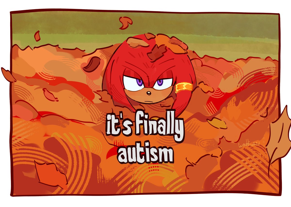 #KnucklestheEchidna hwhw