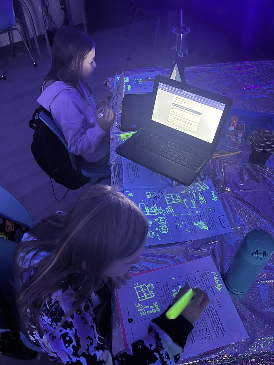 Space day was a hit yesterday! Ss solved math practice test questions checking answers via a digital escape room. 100% engagement 🙌🏻 I heard “this is the best day ever!” and they asked if they could stay inside for recess 🤣 #setthestagetoengage #4thgrademath