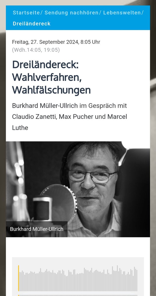 GGLuthe's tweet image. Wie sicher und wie transparent - was zwingende Voraussetzung ist - sind #Wahlen in Deutschland, Österreich und der Schweiz?

Ist eine #Regierung legitimiert, wenn sich ihre #Legitimation durch den #Souverän nicht transparent nachvollziehen lässt?

kontrafunk.radio/de/sendung-nac…