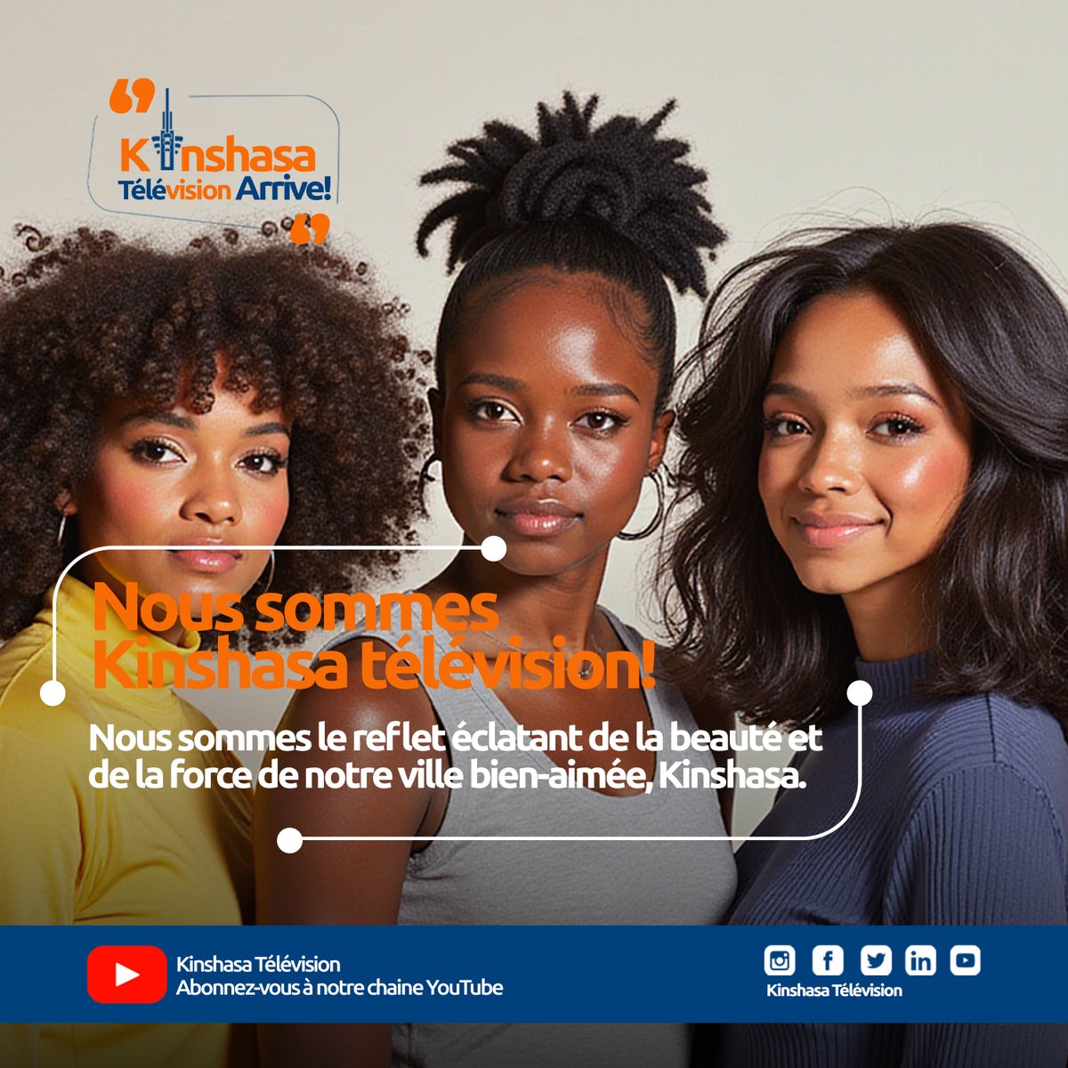 Nous sommes Kinshasa Télévision, nous brillons si fort ! 🌟

👉 Abonnez-vous à la chaîne YouTube "Kinshasa Télévision" via ce lien: cutt.ly/TeEy4NUE 🎬

#MariusMuhunga #Kinshasatelevision #TouteUneVision #JournalismeRDC