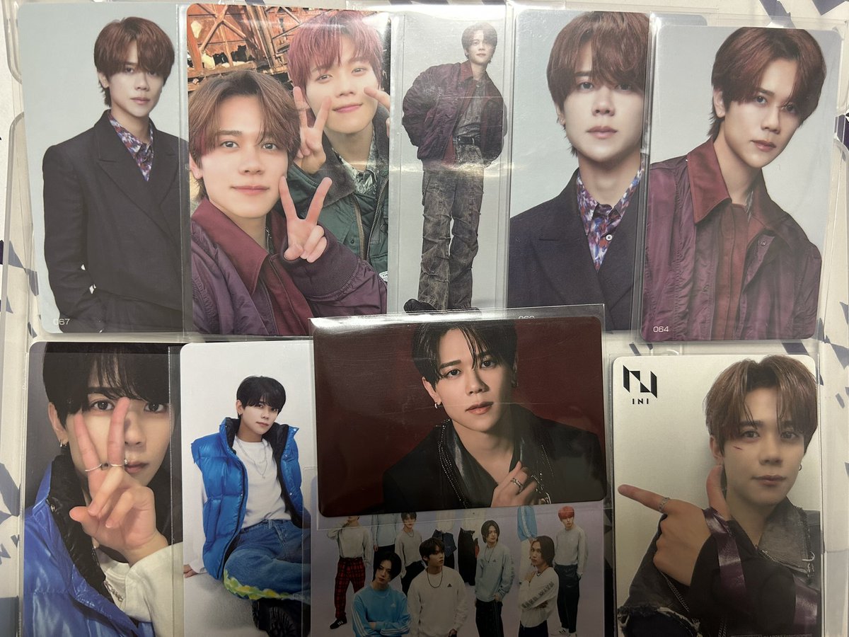 INI 

【求】買取

【譲】画像参照
藤牧京介 缶バッチ ネームプレート ラントレ トレカ

売り切りたいのでまとめて購入下さる方優先
希望のものと金額ご提示の上DMお願い致します

 #INI買取 #INI求 #INI譲 #INI交換