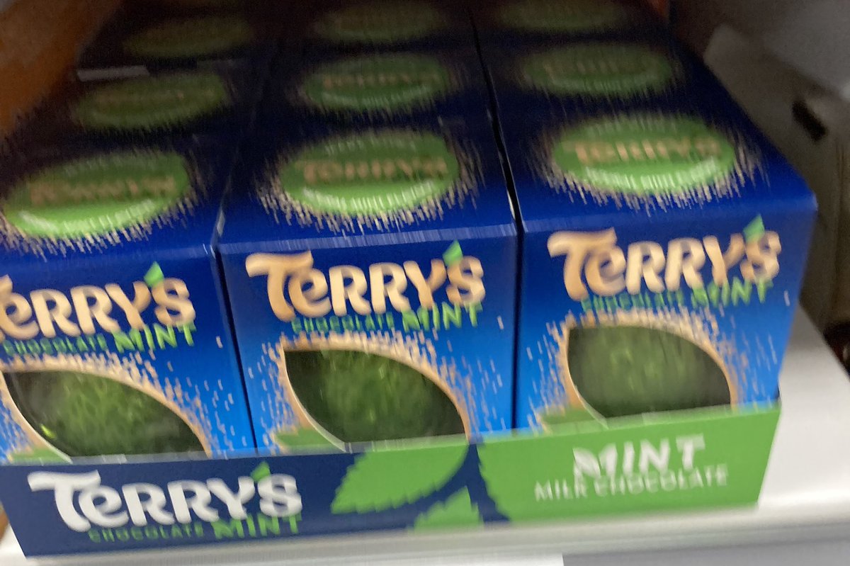 No, just no. (And my favourite is mint…) this is a chocolate ORANGE.