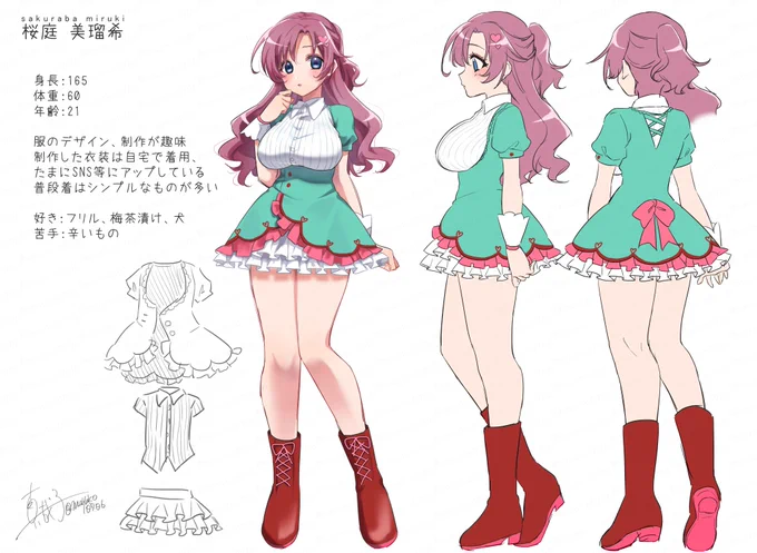 【創作】桜庭美瑠希
