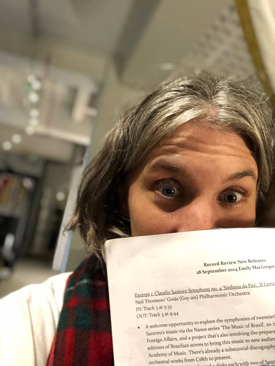 Dr Emily MacGregor (@e_macgregor) on Twitter photo Getting ready to chat new released with <a href="/andrewCDmcg/">Andrew McGregor</a> We’ve got Brazilian symphonies, two discs of Chopin, newly discovered music from baroque France, and Gershwin ON THE ACCORDION. Join us at 14.00 Pls note MacGregor/McGregor clan scarf in honour of the occasion. <a href="/BBCRadio3/">BBC Radio 3</a> Getting ready to chat new released with <a href="/andrewCDmcg/">Andrew McGregor</a> We’ve got Brazilian symphonies, two discs of Chopin, newly discovered music from baroque France, and Gershwin ON THE ACCORDION. Join us at 14.00 Pls note MacGregor/McGregor clan scarf in honour of the occasion. <a href="/BBCRadio3/">BBC Radio 3</a>