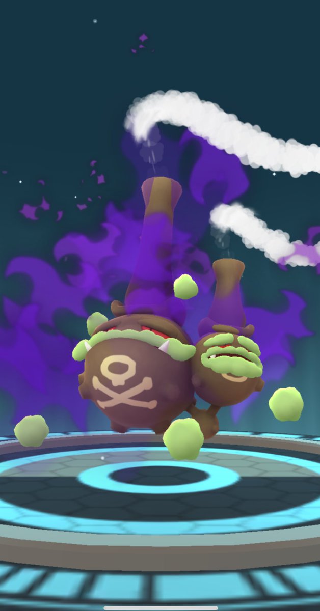 DebbietheAussie's tweet image. Had to do this 👀💜💚💜 #PokemonGO #ShinyPokemon #ShadowPokemon