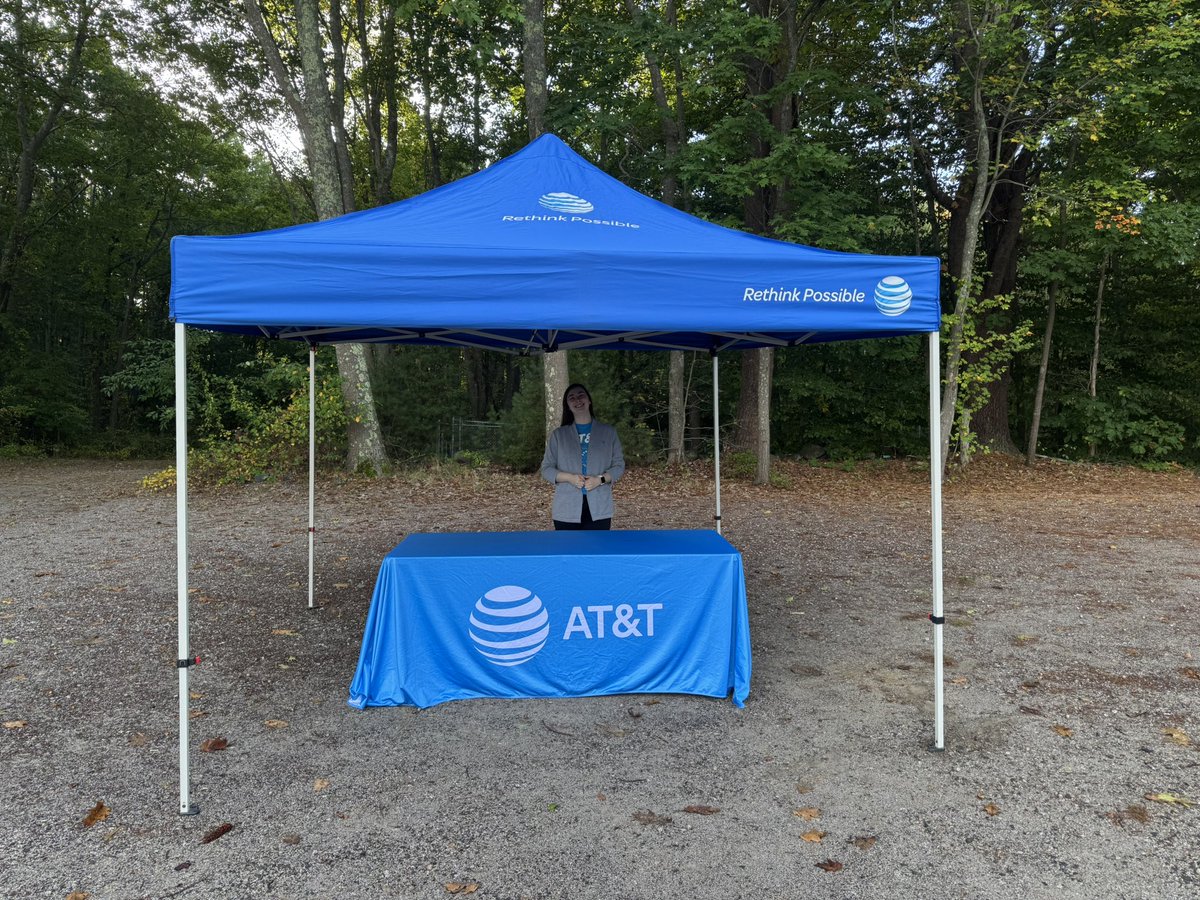 Getting set up at the York Farmer’s Market! Excited to spread the news about our improved service in York &amp; at the beach!