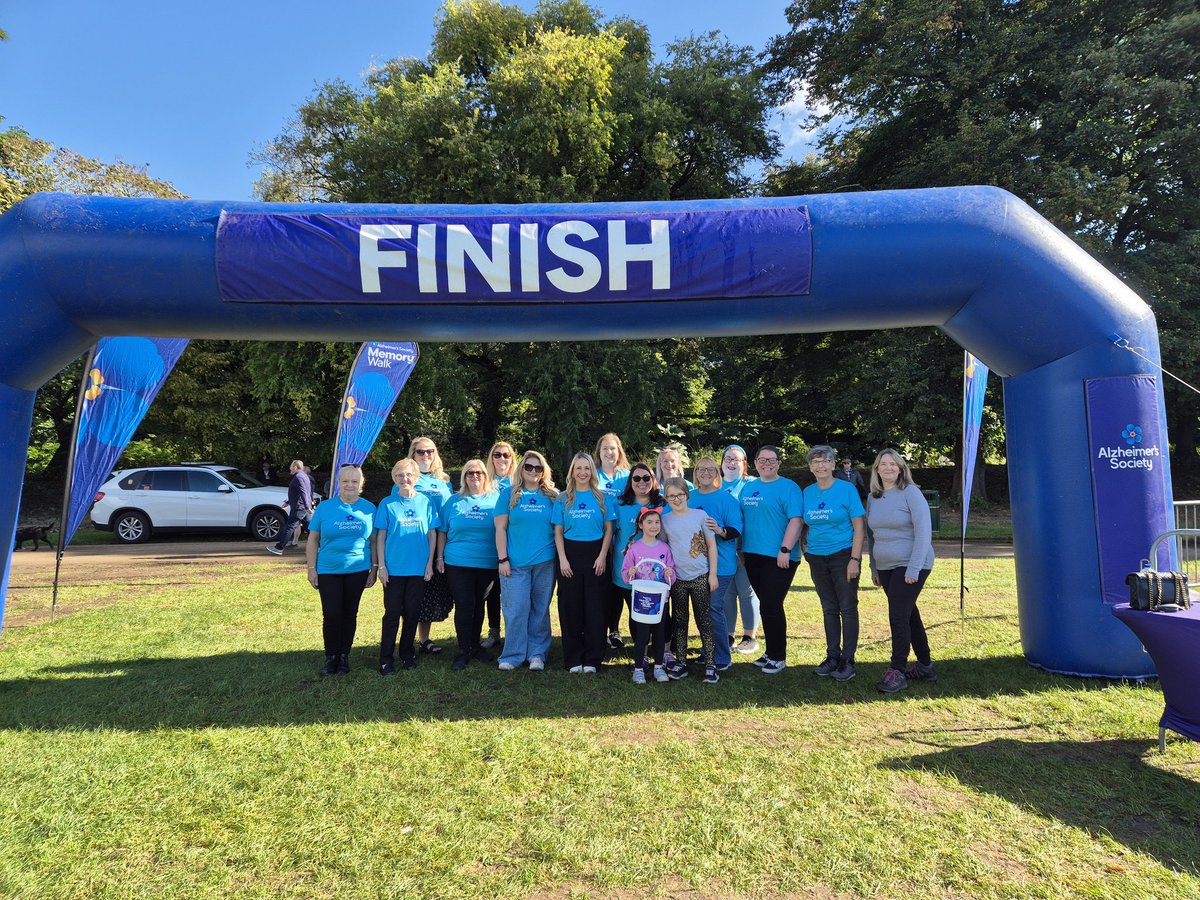 Super morning at Bute park Cardiff for the <a href="/alzheimerssoc/">Alzheimer's Society</a> memory walk. With <a href="/DVLA_Careers/">DVLA Careers</a> <a href="/DVLAgovuk/">Driver and Vehicle Licensing Agency</a> Charity choir made of volunteer staff. 🩵 #CharityChoir