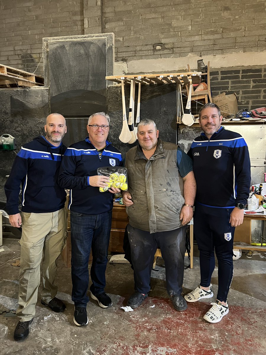 Thank you Farrell Hurls in Dublin for the generous donation of sliotars. We love our new hurls!