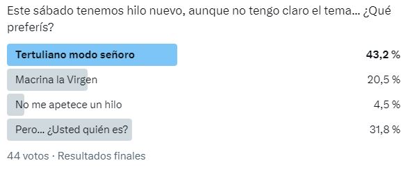 trisquelisabel's tweet photo. Os pregunté cuál era el tema que preferíais para el hilo de hoy, y vuestros deseos son órdenes: hablaremos sobre Tertuliano y su pensamiento sobre la mujer y lo femenino (o sea, en modo señoro). Y cuando digo Tertuliano me refiero a este señor, no a uno de esos de la tele.

🧵 https://t.co/Qr3CjX7AMq