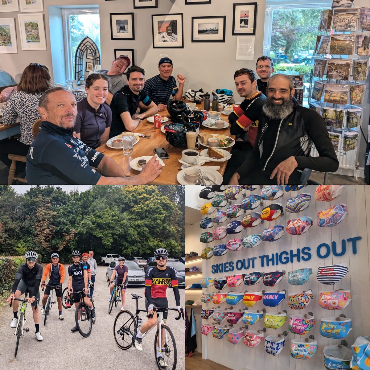 Sunday 29th September, rides starting at 9am:
A: ridewithgps.com/routes/42608725
B: ridewithgps.com/routes/48581886
C: ridewithgps.com/routes/38815538
Refreshments afterwards at Harry’s Bar.