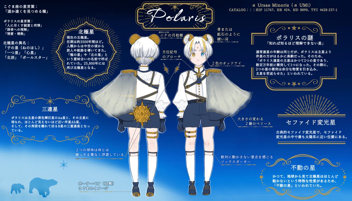 sukebe_08's tweet photo. こちらの企画様（@GBTU_TL）に恒星ポラリスで参加させていただきます。
よろしくお願いします🐻‍❄️🌟

#GBTU_CS
#GBTU_恒星
#GBTU_ポラリス https://t.co/hIvPLpZtbA
