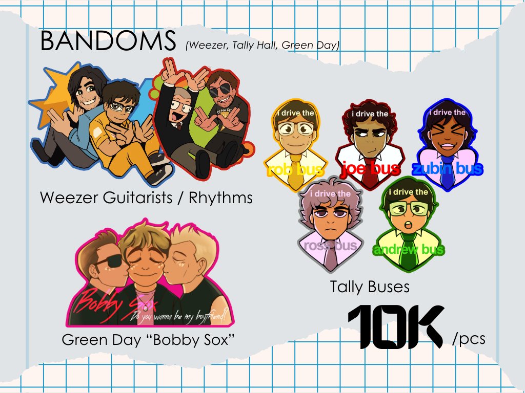 SLSeabury's tweet photo. Finally finished my cf19 catalogue! Pre-Orders are open! Link below :)  

📌Marzipanpalooza (Both Days) 
📅28 September - 10 Oktober 2024 
Fandoms: Weezer, Tally Hall, Green Day, Star Trek, FAITH
  
[Likes and RTs are appreciated!] 
 #comifuro19 #CF19catalogue #Cf19 https://t.co/hVBrS7FtwX