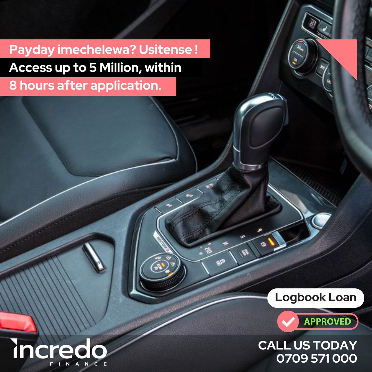 incredofinance's tweet photo. Urgently need cash to sort an emergency? Usitense, we've got you!
Call us on 0709 571 000
WhatsApp 0726 055 045
Visit https://t.co/3xAJ33RBWZ
#Assetfinance #BusinessFinance #VehicleFinance #CarLoan #LogbookLoan
#CreditTheIncredible #IncredoFinance #Incredo https://t.co/dU6246aqvp
