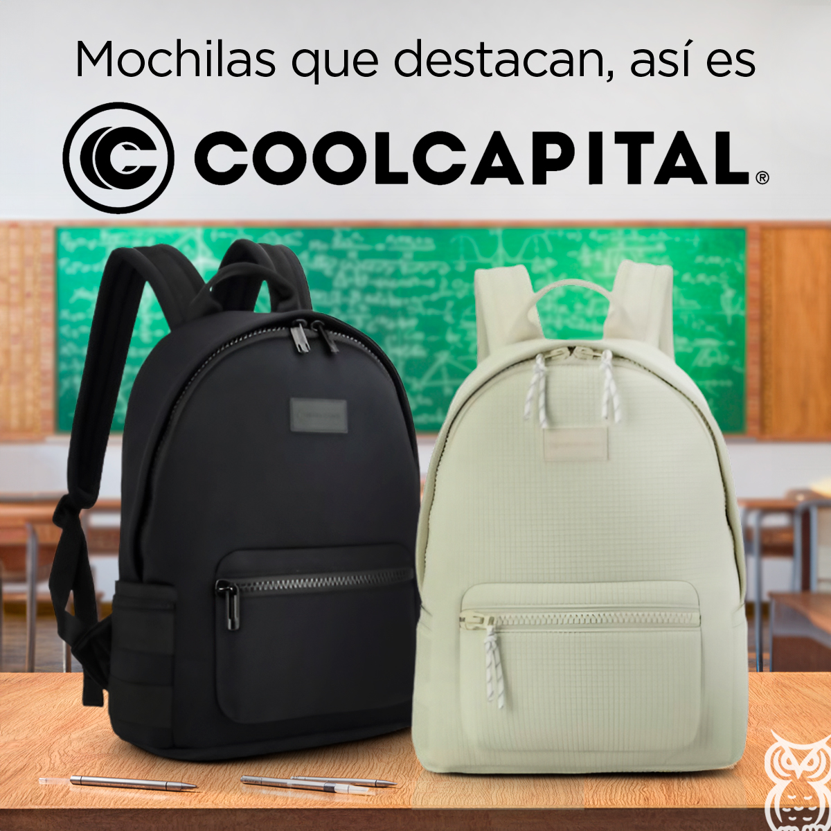 solosanborns's tweet photo. Nuestras mochilas son tan versátiles que no querrás dejarlas nunca. ¡Prepárate para conquistar el mundo con #CoolCapital! 🎒✨ https://t.co/hIzctYz2Sr https://t.co/rLq2qA31y2