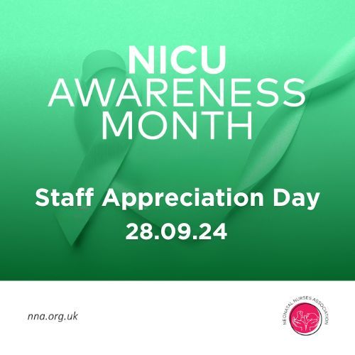 Today is #StaffAppreciationDay, a day dedicated to honouring all neonatal staff who work hard to care for the most vulnerable patients.

Fill in our quick and easy eCard form to send a little thank you to a neonatal colleague or team 💚 buff.ly/4eDs4mp 

#NICUAwareness