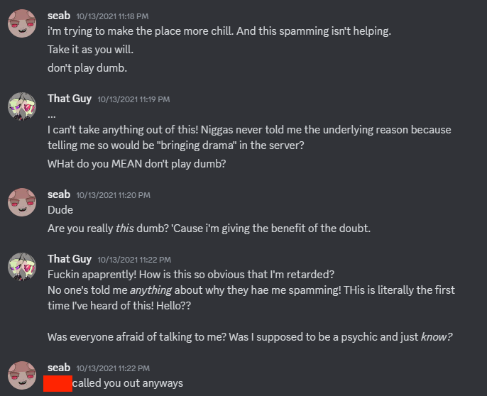 SeabTheVortian's tweet photo. You know, i'm genuinely tired the Invader Zim fandom keep allowing Supper Tenn Fan around...
He's been a pain in the ass in the IZ community. He spammed ton of Tenn pics, and called every slur you can imagine to anyone who asked him to stop. https://t.co/MxazdzCoIQ