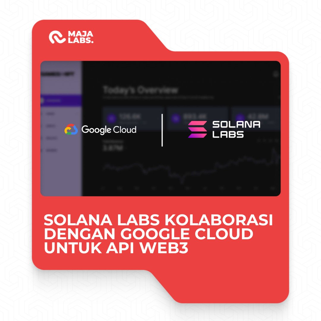 majalabs_xyz's tweet photo. 🎮✨ Solana Labs dan Google Cloud luncurkan Gameshift! API pengembangan game yang menghubungkan Web2 dan Web3, kini tersedia di Google Cloud Marketplace. 🚀
#MajaLabs #Web3 #GoogleCloud #Solana #Gameshift https://t.co/oGRDwwmC1B