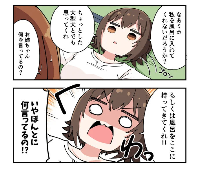 お姉ちゃんが変な要求をしてきた(2/2)

#ガルパン #garupan 