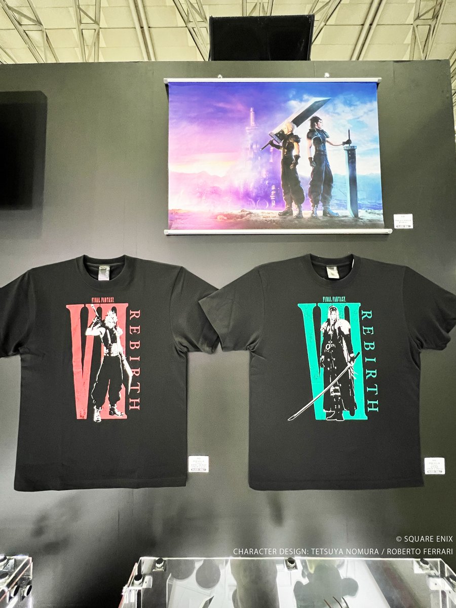 TGS2024」会場でサンプル展示中／ 『#FF7リバース』より「クラウド」や